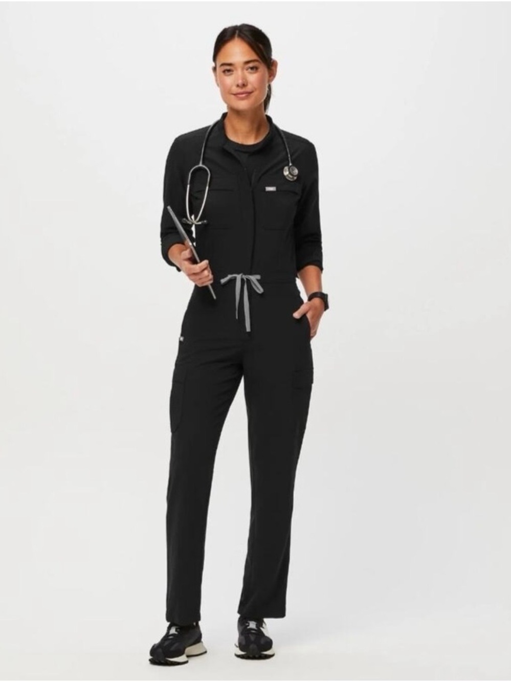 FIGS Chantal Cargo ScrubJumpsuit™ | Size M | NWOT